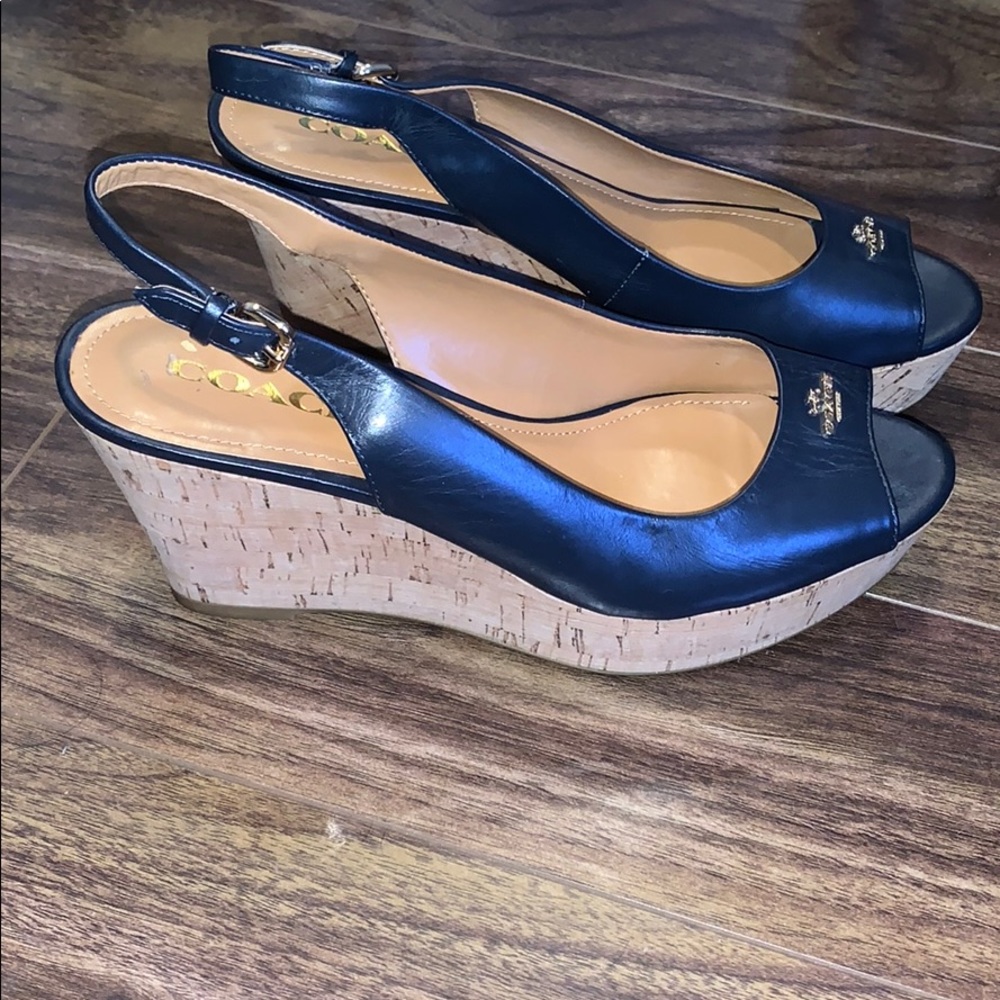 Coach wedges